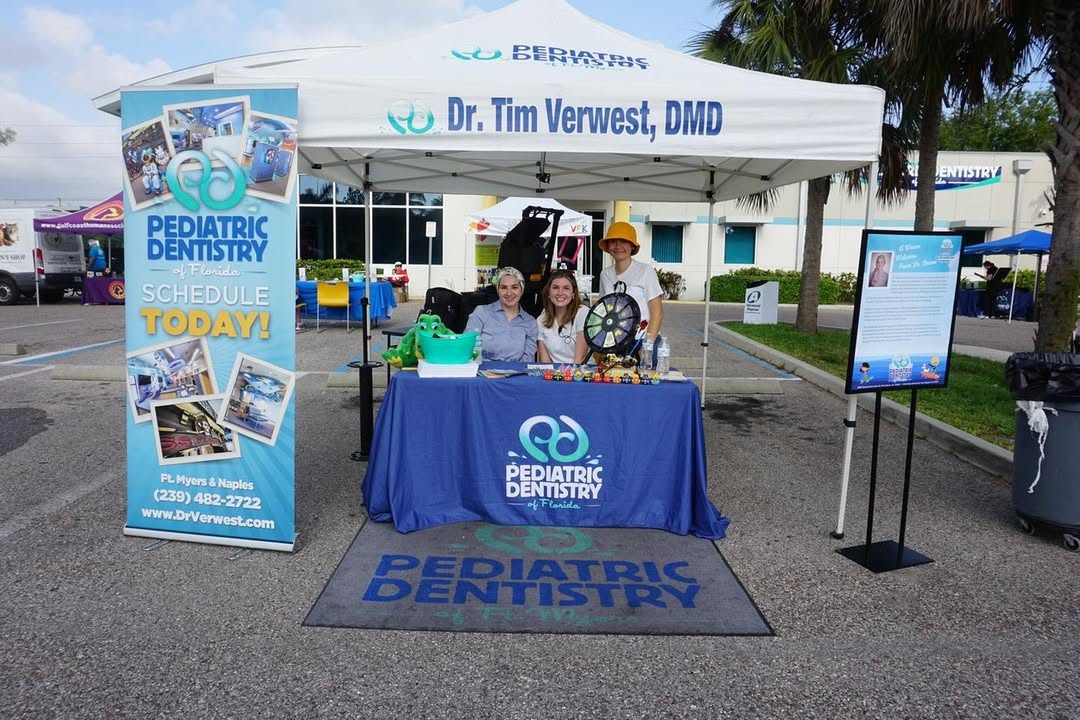 Practice booth at a Touch a Truck community event